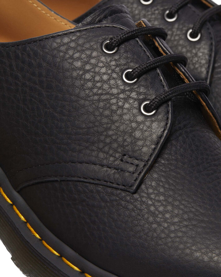 Dr. Martens 1460 Ltt Fl Black Milled Nappa Wanama Milo Fur Black