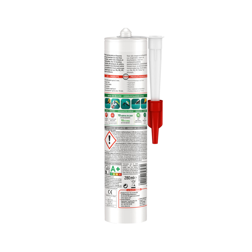 Rubson Schilderskit Acrylaat280 ml