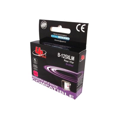 Cartouche compatible Brother LC125XL - magenta - Uprint