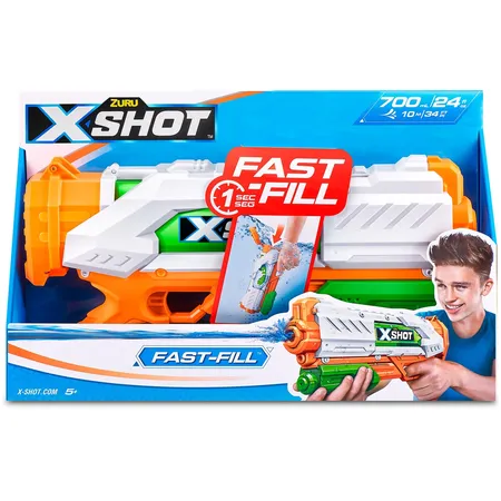 ZURU X-Shot Water Fast-Fill, Wasserpistole