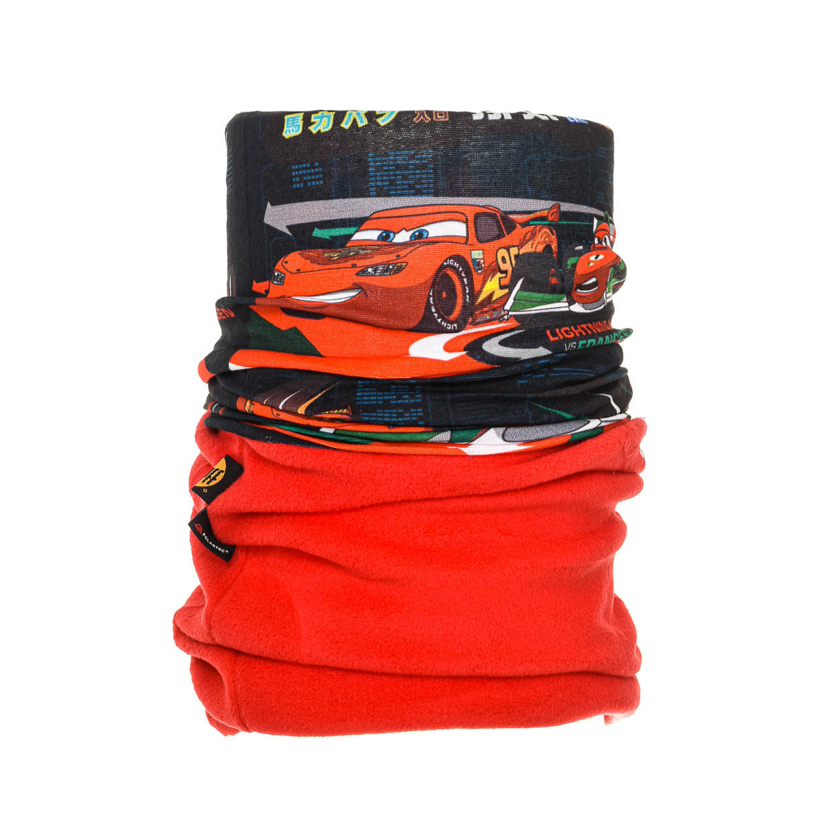 Tubular multifuncional de microfibra com forro de lã - Carros 58000 Infantil 58000