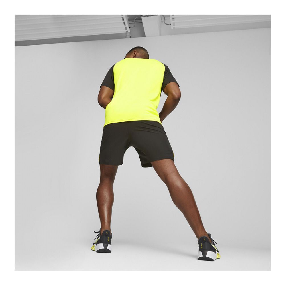 Puma FD PFIT BREATH - Short Homme puma black/yellow burst