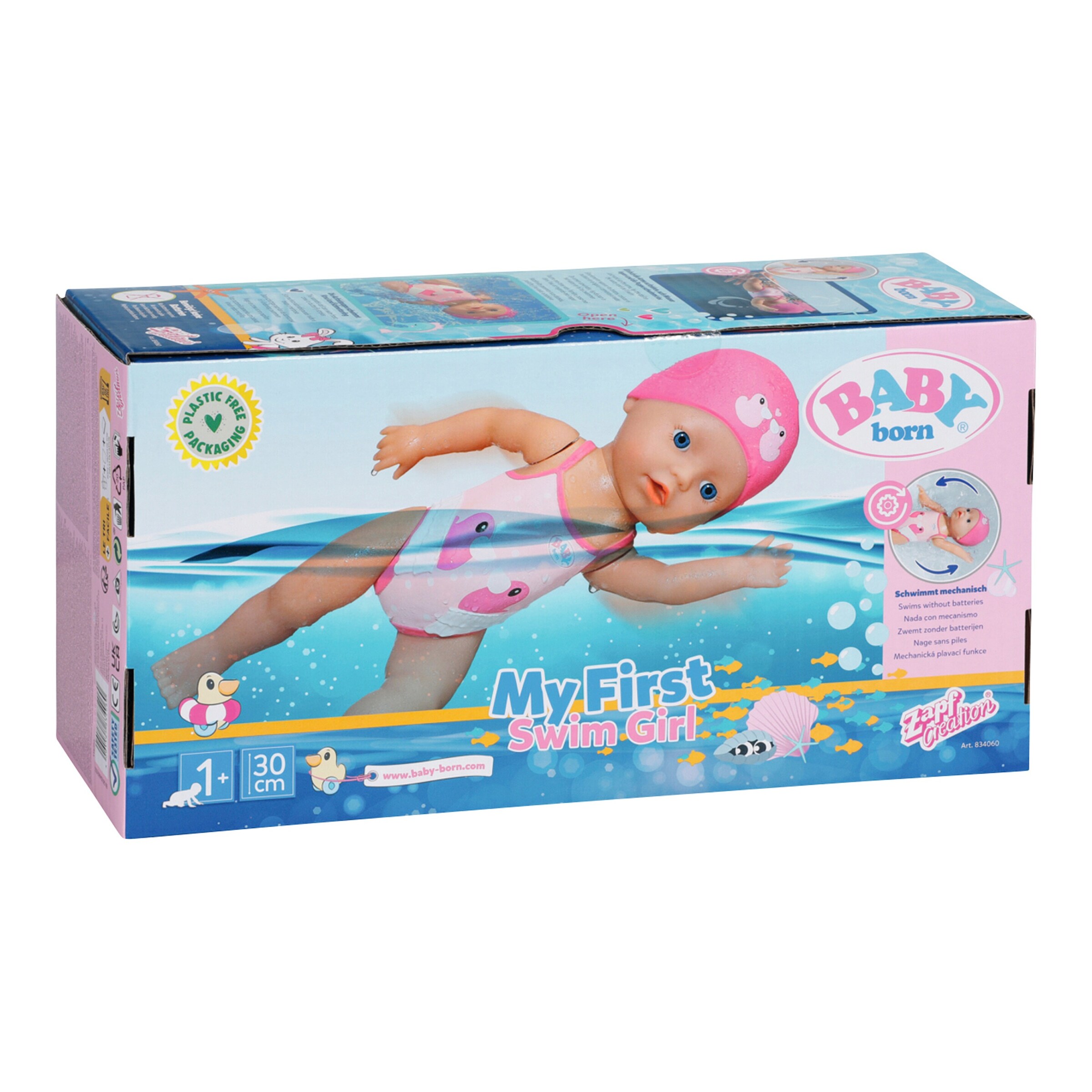 Zapf Creation - BABY BORN Puppe My First Swim Girl 30cm