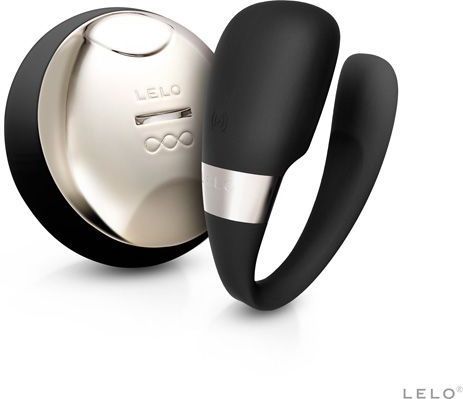 LELO TIANI 3 U-vormige stimulator voor koppels Black, draadloze afstandsbediening voor gegarandeerde tevredenheid