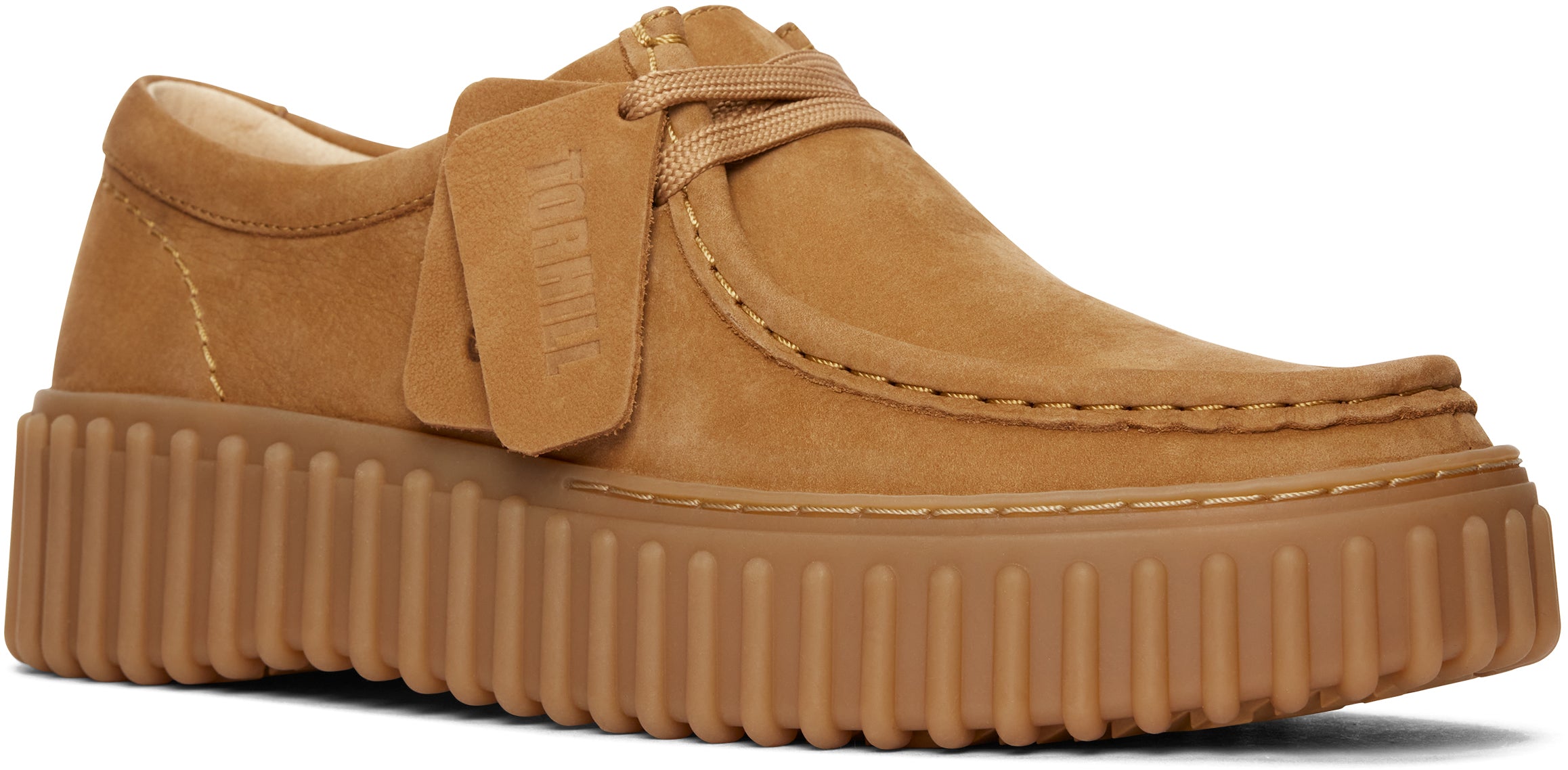 Clarks  Torhill Bee sko - Light Tan Nubuck