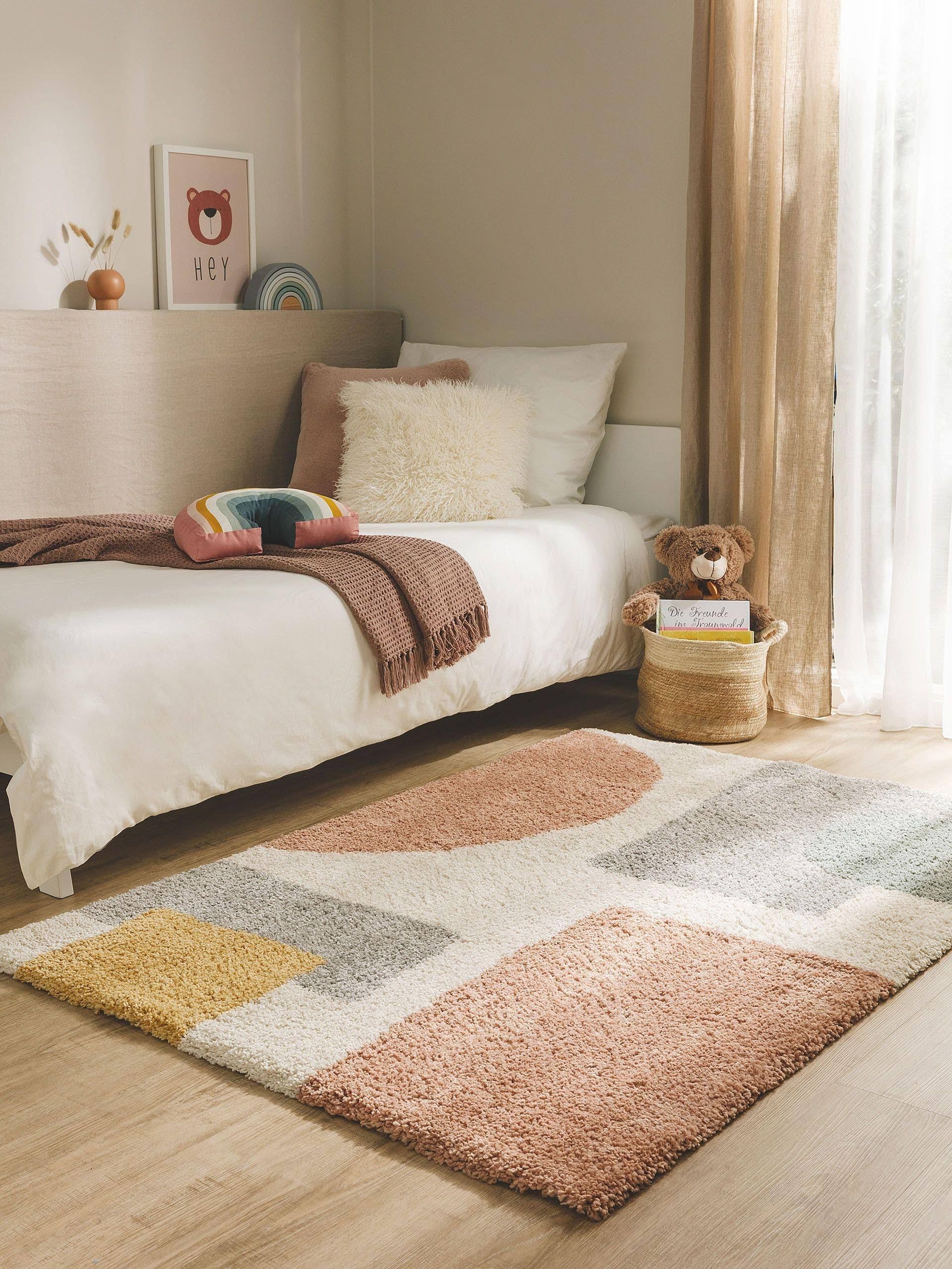 benuta Kinderteppich Gobi Beige/Multicolor