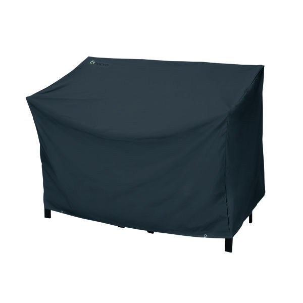 TEPRO Abdeckhaube für 2-Sitzer Gartenbank 8119 - schwarz - 130 cm breit