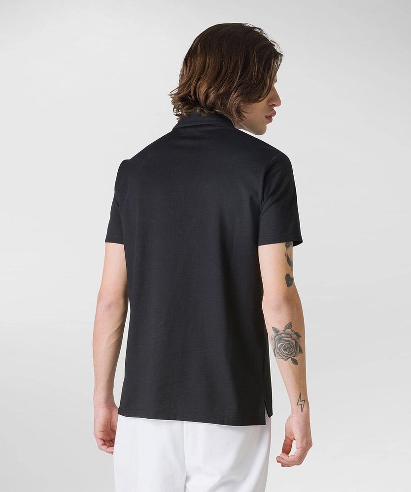Peuterey  Comfortable Cotton And Silk Polo Shirt