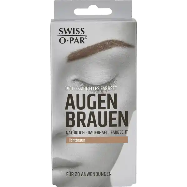 Augenbrauenfarbe lichtbraun