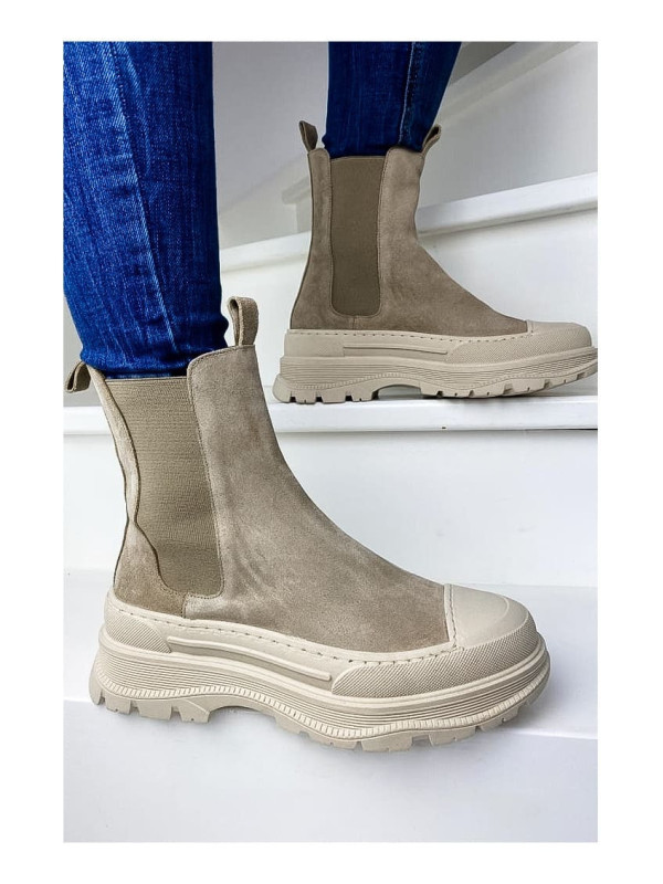 Bottines D144M3 Camoscio Barley - Semerdjian