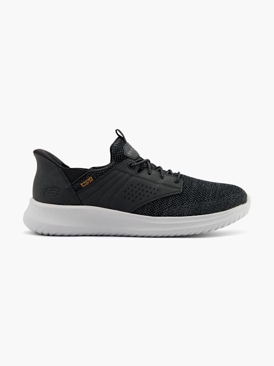 Skechers DAWSON Slip-Ons Schwarz