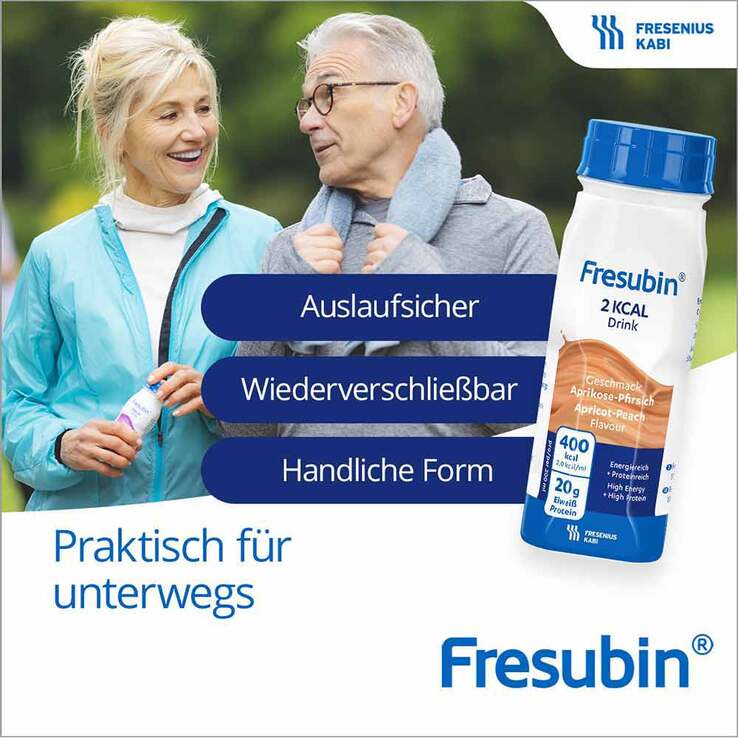 Fresubin 2 kcal Drink Mischkarton Trinkflasche, 24X200 ml