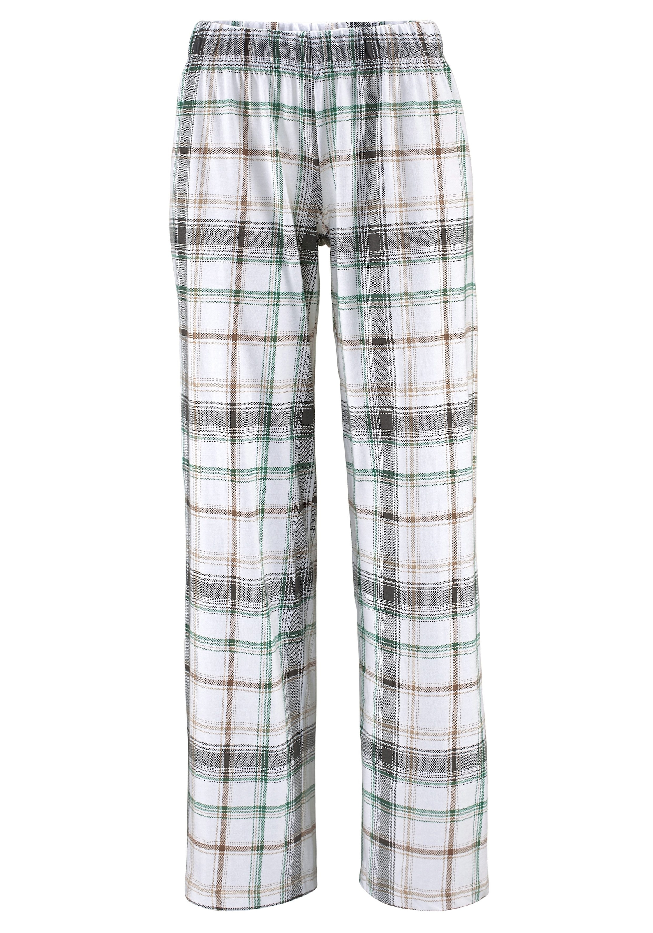 Arizona Schlafanzug Packung, 2er Pack, 4 tlg. mit Hose im Karodesign