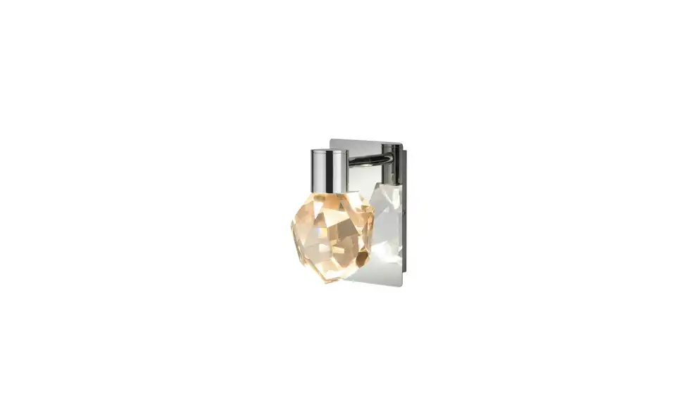 Trio LED Kristall Wandleuchte