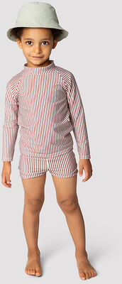 MINI A TURE Gani UV-trøye, Acorn Brown Stripes