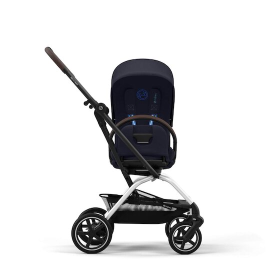 Poussette Eezy S Twist +2    Châssis Silver - Dark Blue        de               CYBEX