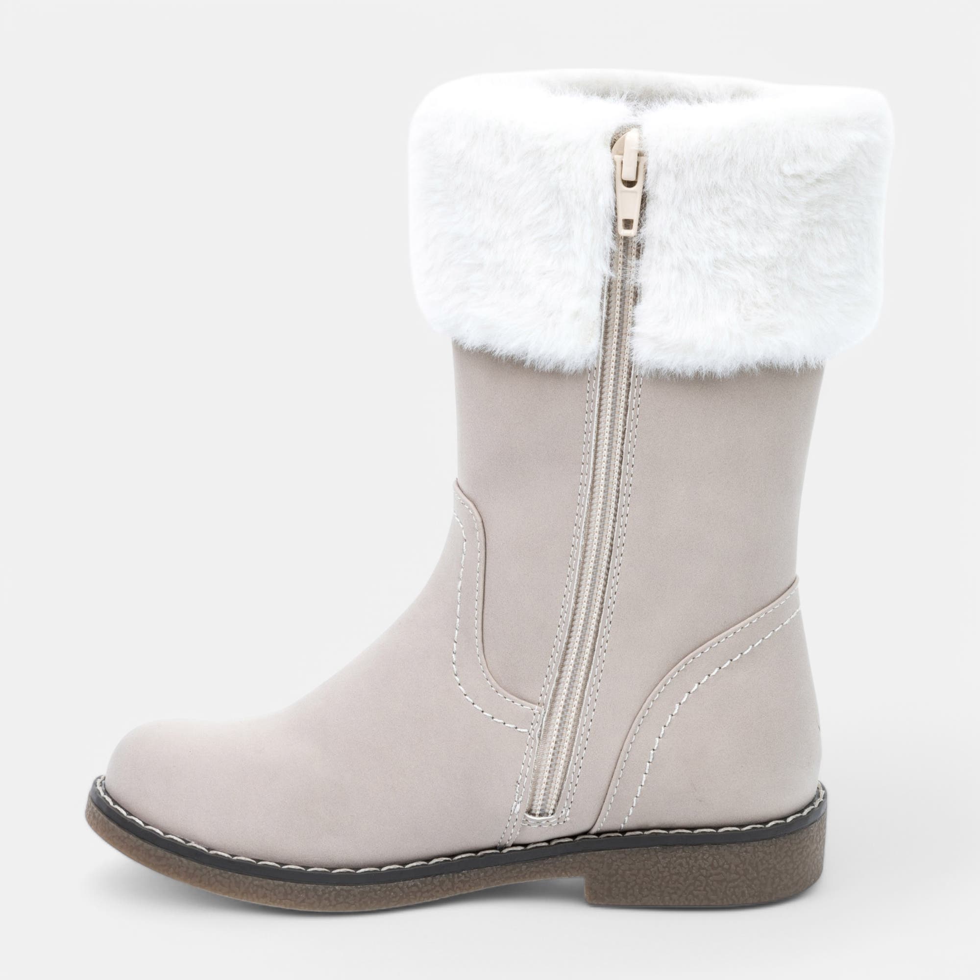Bottines Fille beige