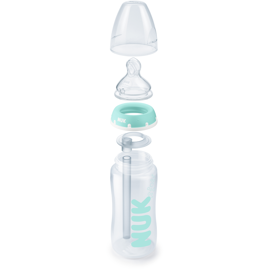 NUK Babyflasche Anti-Colic Professional, 300 ml, Temperature Control im Doppelpack