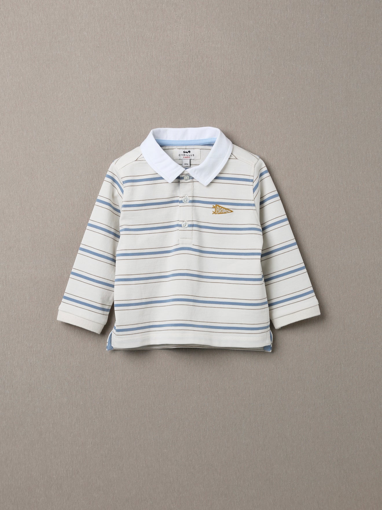 Polo-rugby Bébé - Coton biologique