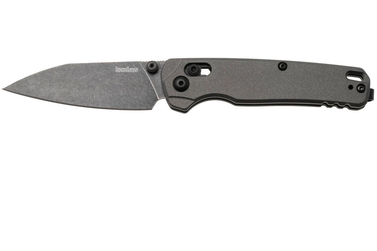 Kershaw Bel Air 6105GRYBW, Blackwashed CPM MagnaCut, Grey Aluminum zakmes