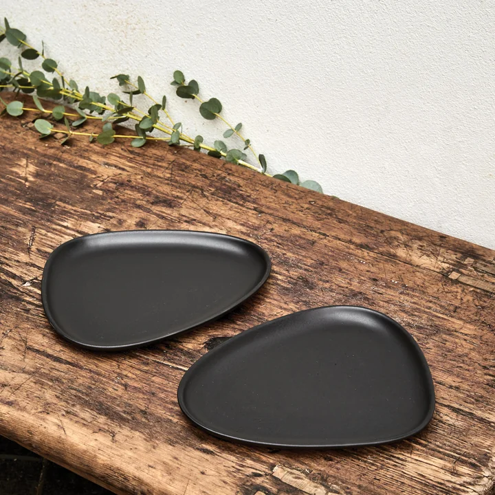 Lind DNA - Curve Stoneware Dinner Teller