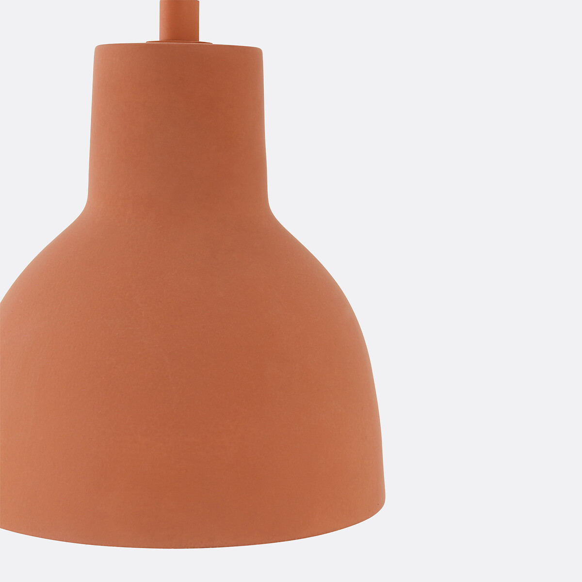 LA REDOUTE INTERIEURS<br>Candeeiro suspenso em betão, terracota Ø16 cm, Arida