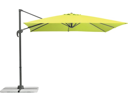 Schneider Rhodos Junior zweefparasol, 270 x 270 x 240 cm, polyester 180 g/m², groen