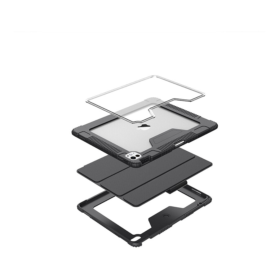 Akashi Etui Folio Stand (noir) iPad Pro 13