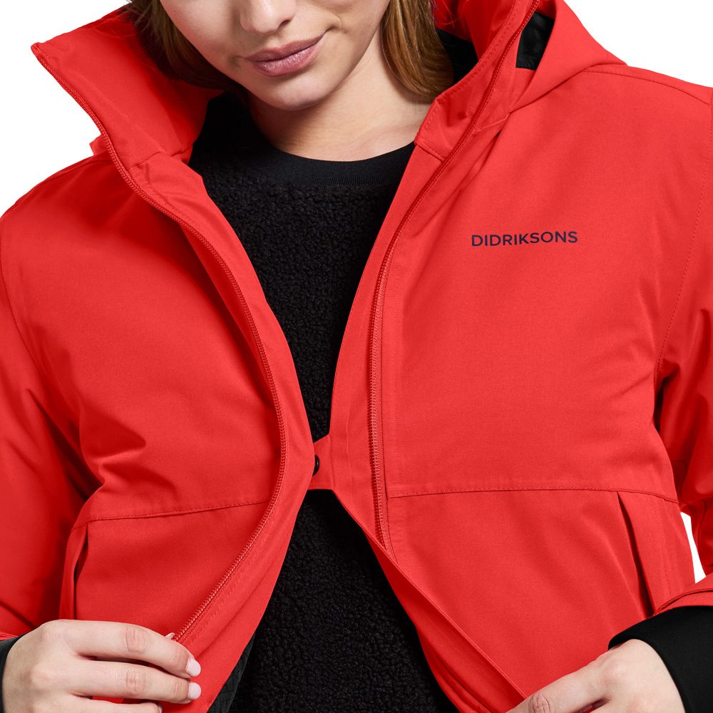 Didriksons Jennie Parka Damen pomme red