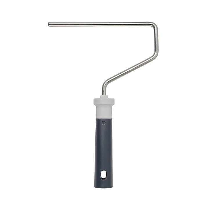 Monture pour rouleau GoodHome acier gris L.180 x Ø.8 mm
