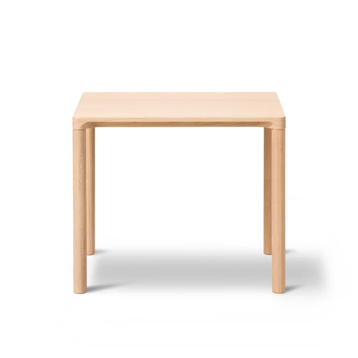 Fredericia - Piloti Sofatisch, 39 x 46,5 cm H 41 cm, Eiche hell geölt