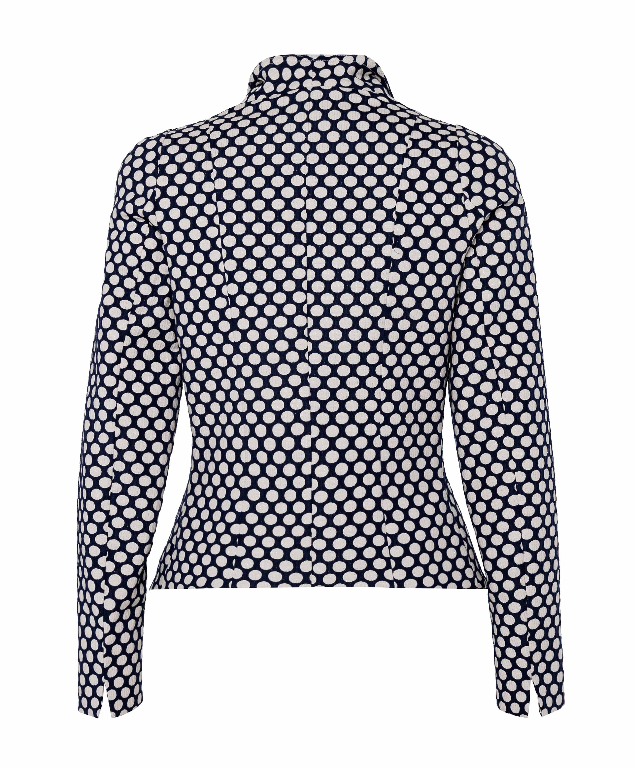 B Three Dames jas blauw