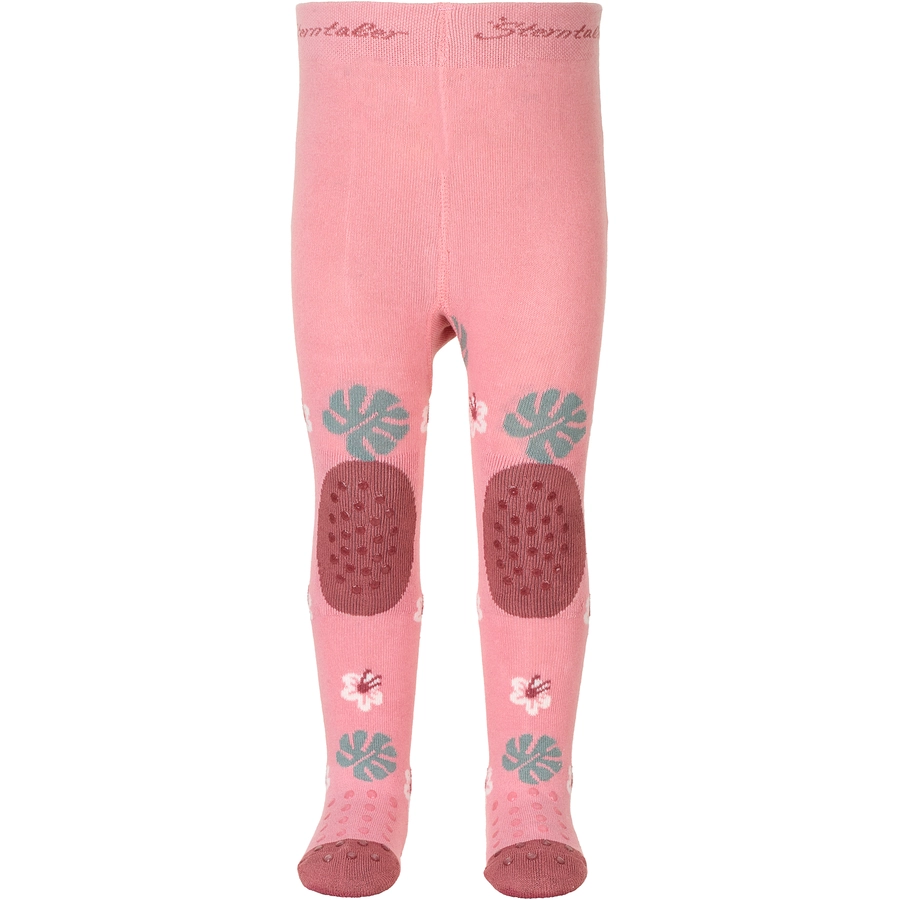 Sterntaler Krabbelstrumpfhose Gepard mattrosa