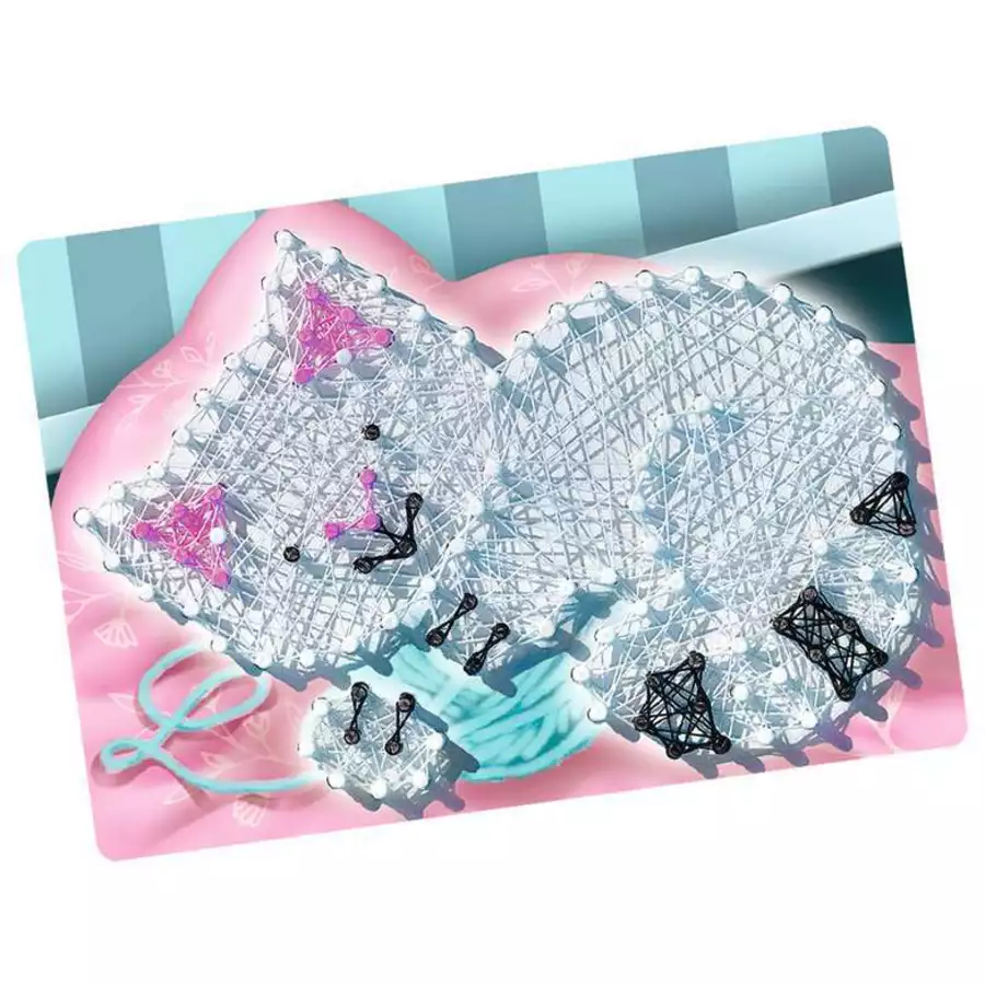 Ravensburger BeCreative String Art Cats bunt