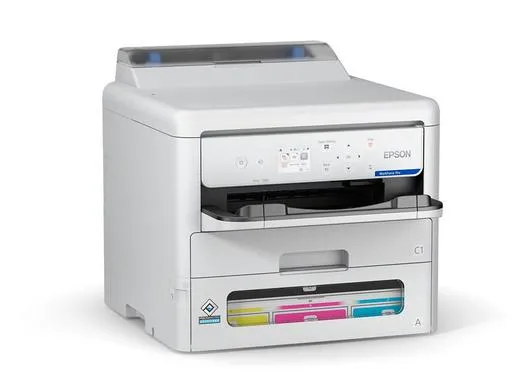 Epson WorkForce Pro EP-C800RDW - Printer - farve - Duplex - blækprinter - A4/Legal - 4800 x 1200 dpi - op til 25 spm (mono) / op til 25 spm (farve) - kapacitet: 330 ark - USB 2.0, Gigabit LAN, Wi-Fi(ac)