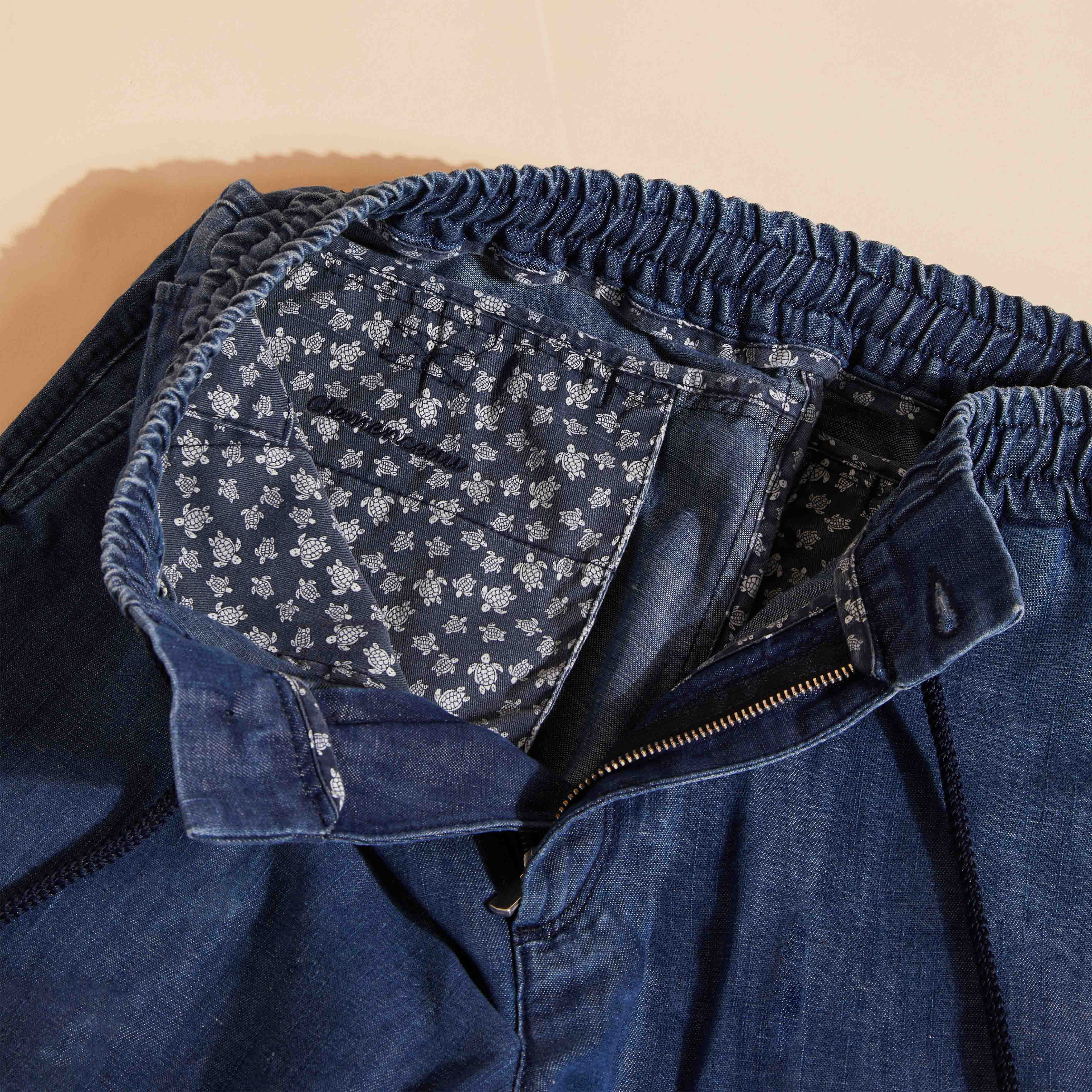 Pantalon homme denim jogging