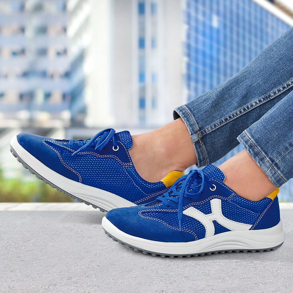 Schnürschuhe - Sneaker RUNNER blau