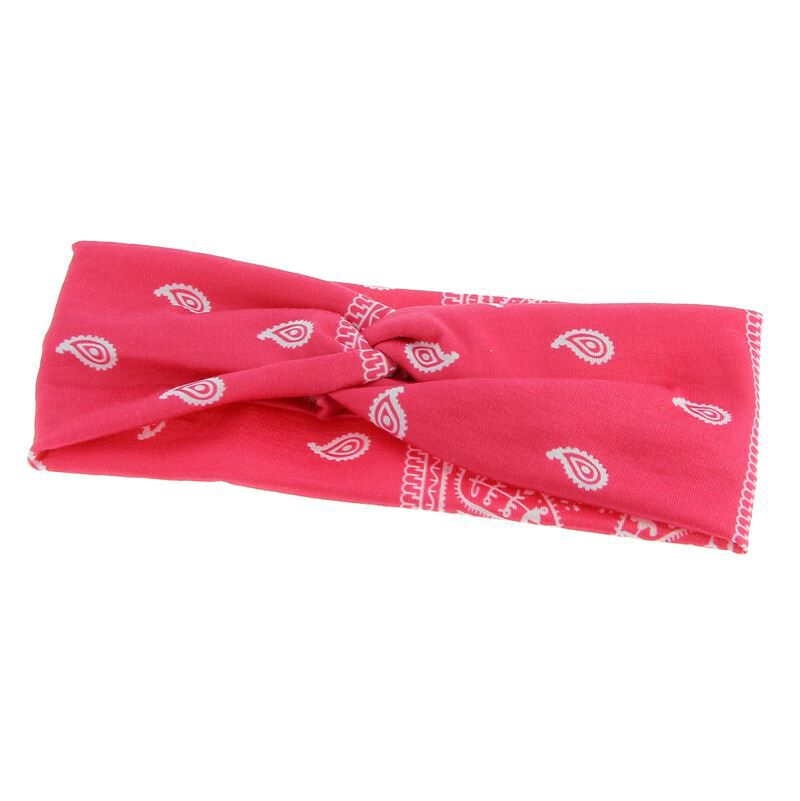 Bandeau bandana enfant Fushia