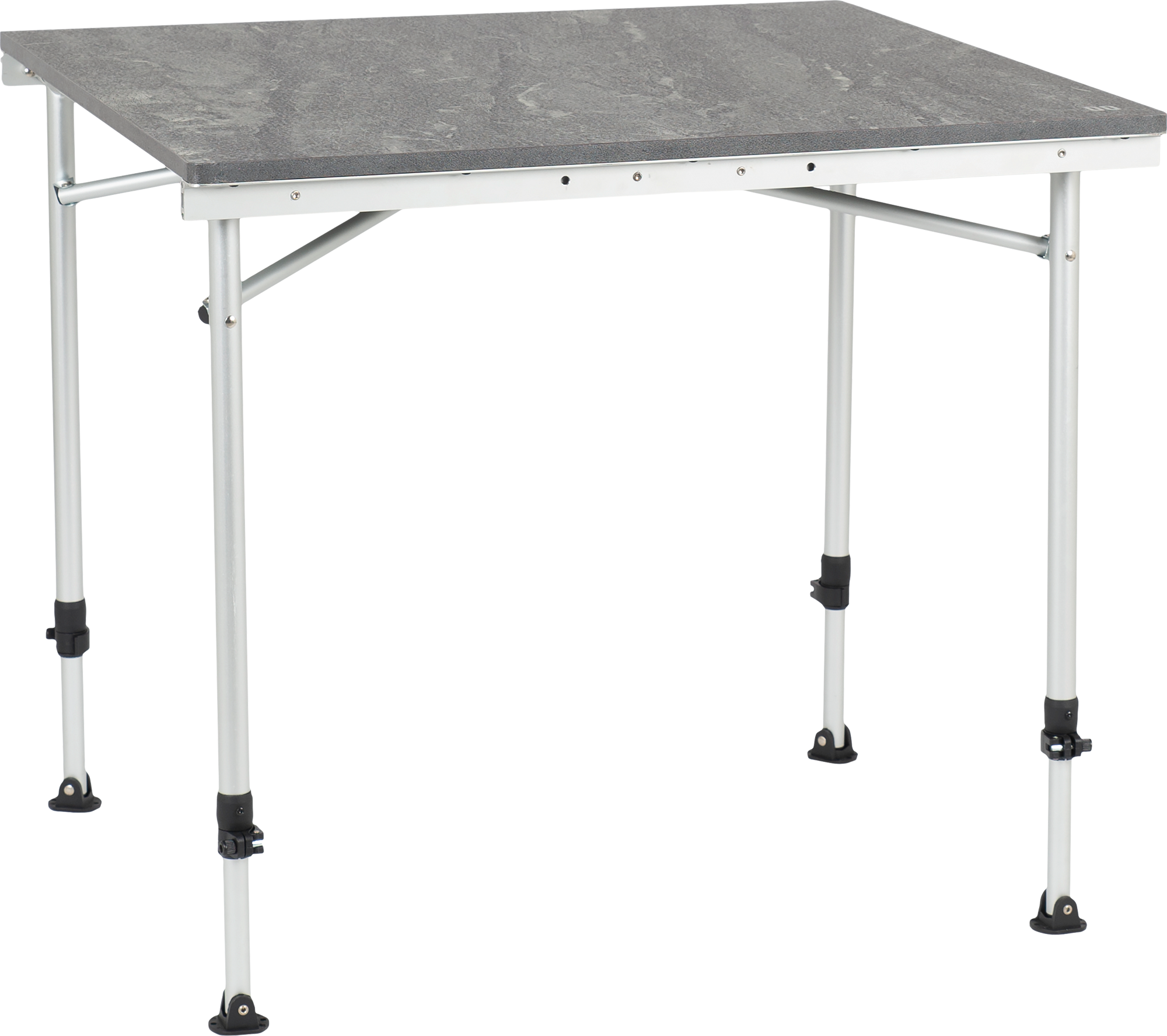 Travellife Sorrento ausziehbarer Tisch dunkelgrau 80/110/140cm