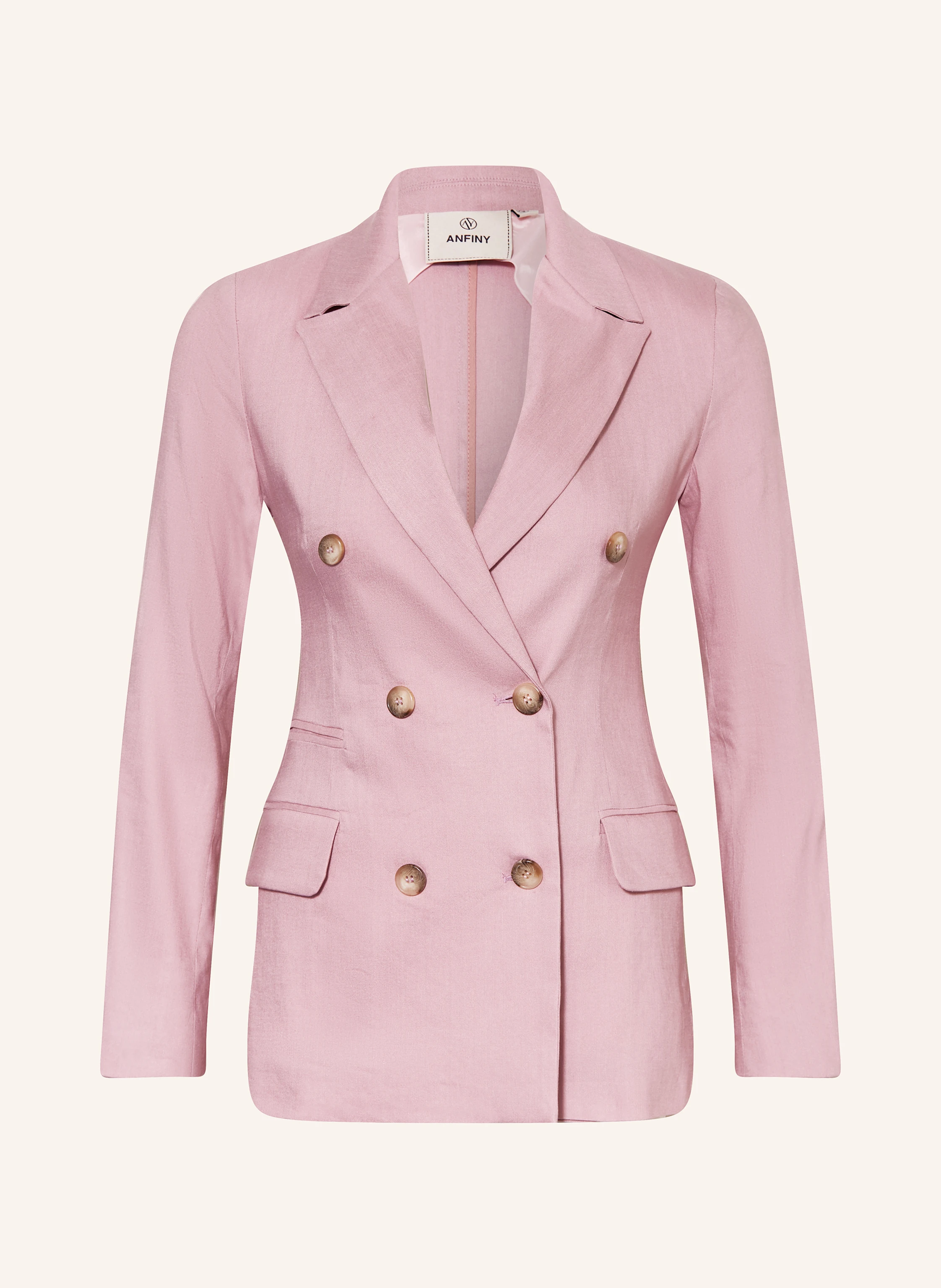 ANFINY Blazer LEONA mit Leinen