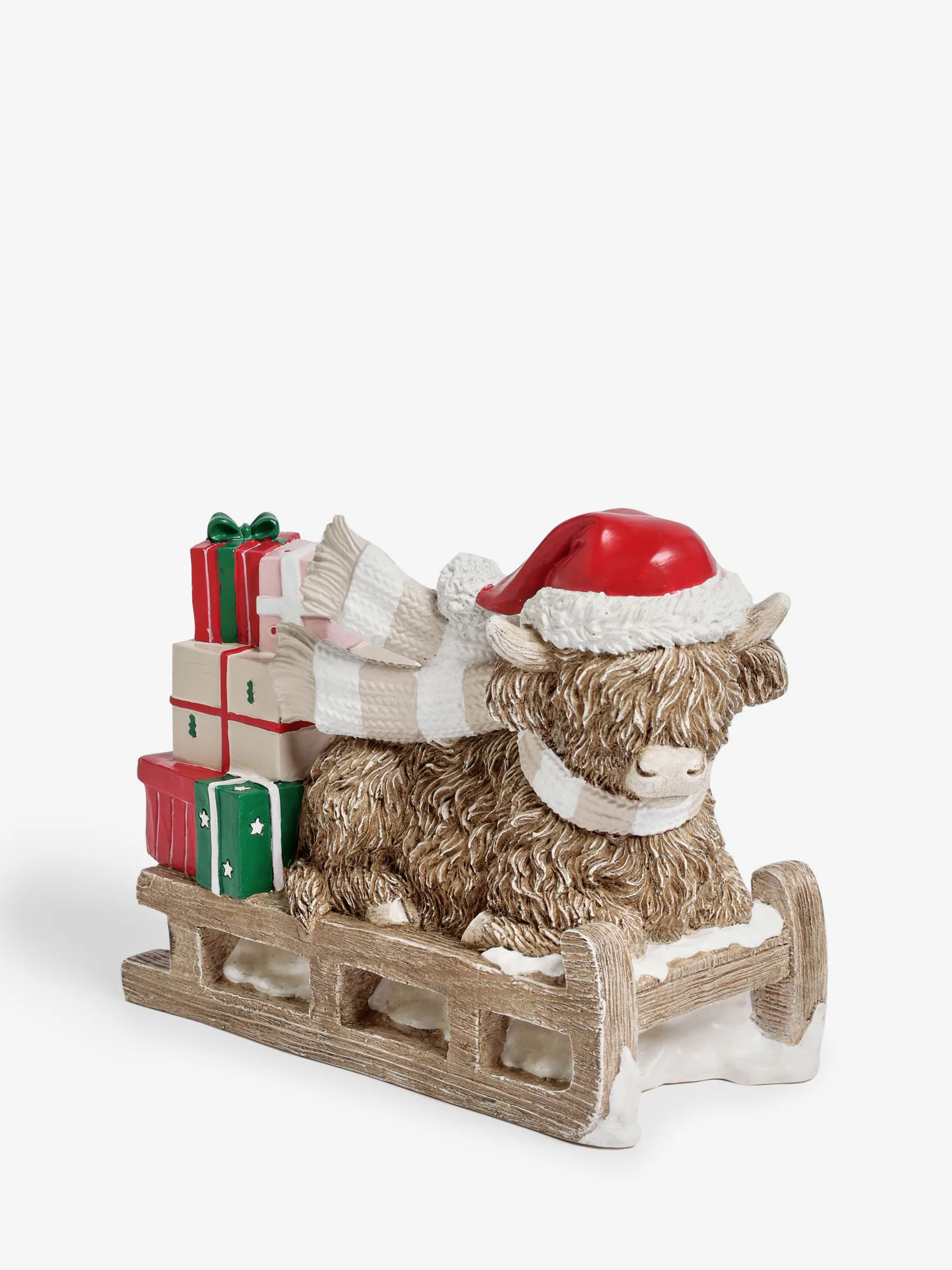 Hamish The Highland Cow kerstdecoratie