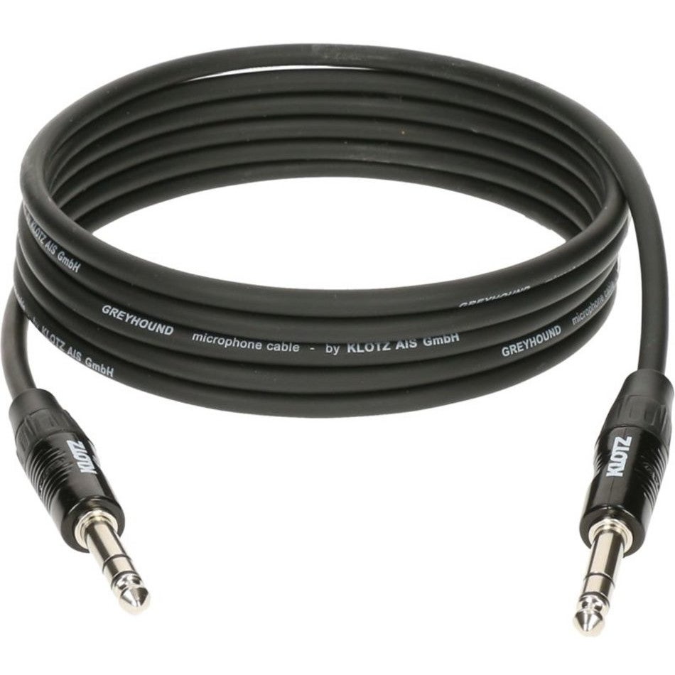 Klotz GRG1PP00.6 Greyhound stereo jack kabel gebalanceerd 6.35 mm 0.6 meter