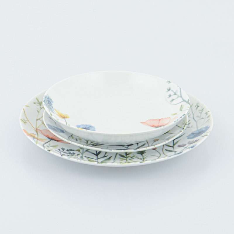 Assiette à dessert décorée 'Primavera'