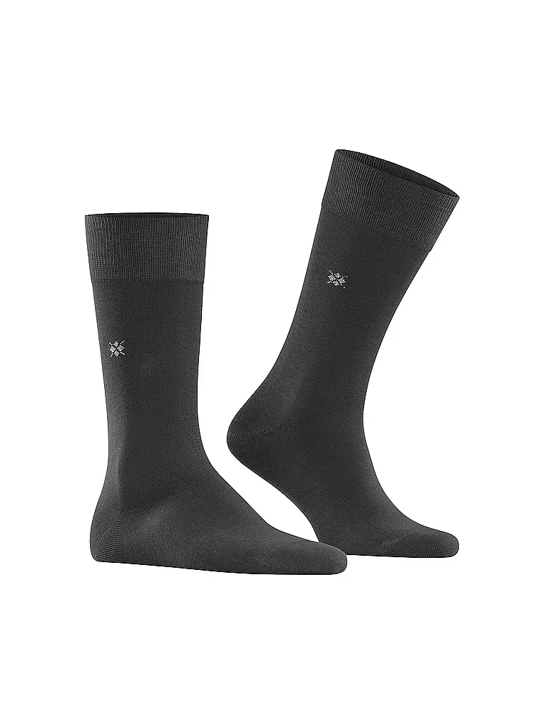 BURLINGTON Herren Socken DUBLIN SO 40-46 anthracite mel. grau