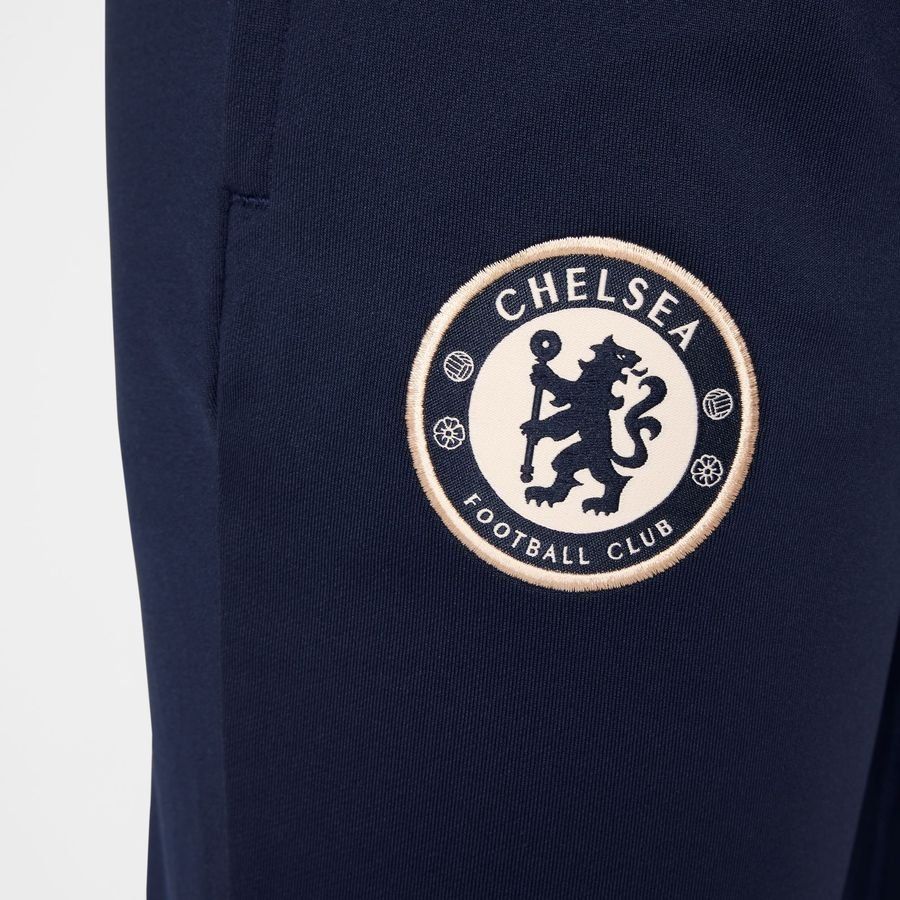 Chelsea Bas de Survêtement Dri-FIT Strike - Bleu Foncé/Bleu/Orange Enfant