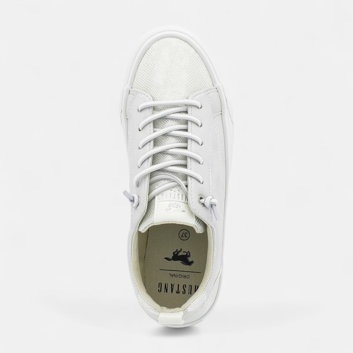 Baskets basses Femme argent