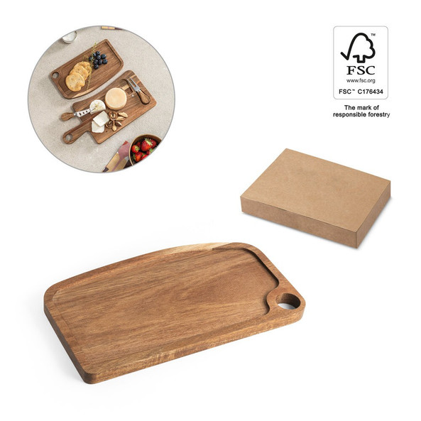 hi!dea 94289 - Planche en bois d'acacia