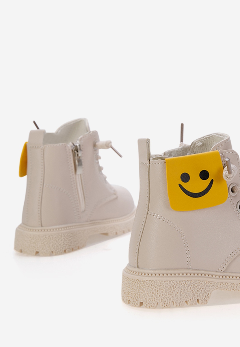 Bottines filles beige Massy