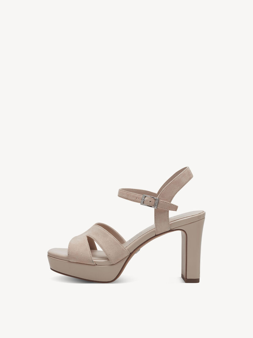 Leren Sandaaltje - beige