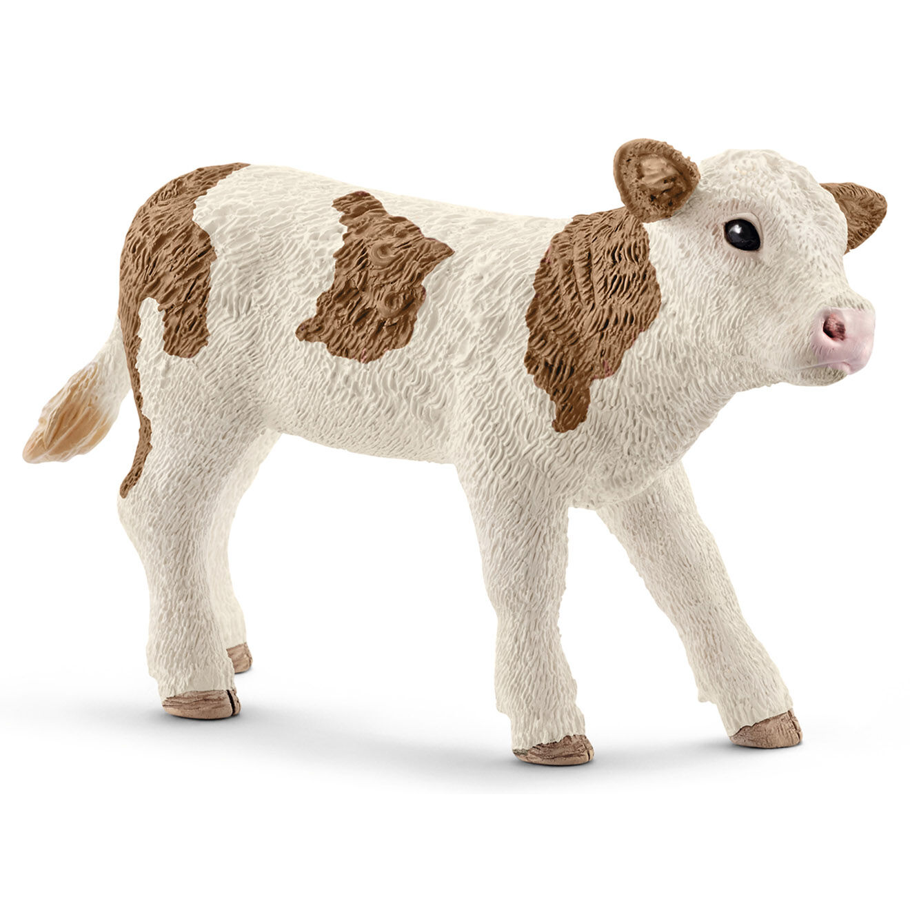 Schleich Veau Simmental français multicolore